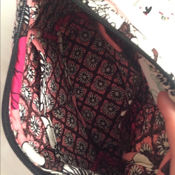 Vera Bradley Mocha Rouge Purse - Picture 2 of 5